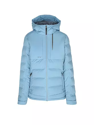 MERU | Veste de randonnée pour femmes Gränna à capuche | hellblau